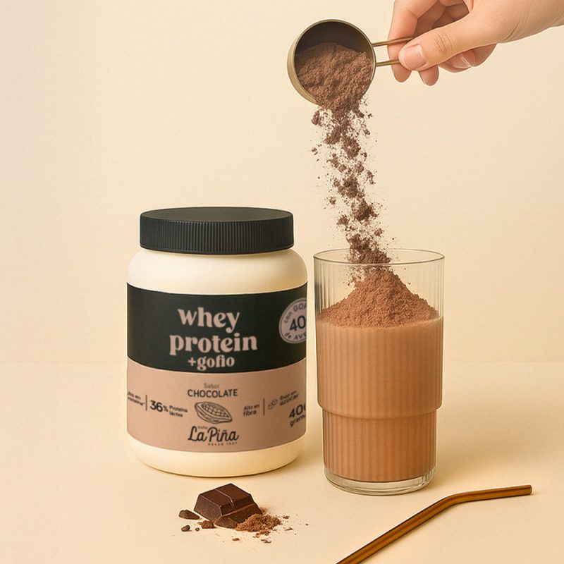 Batido de proteína whey sabor chocolate - Imagen 2